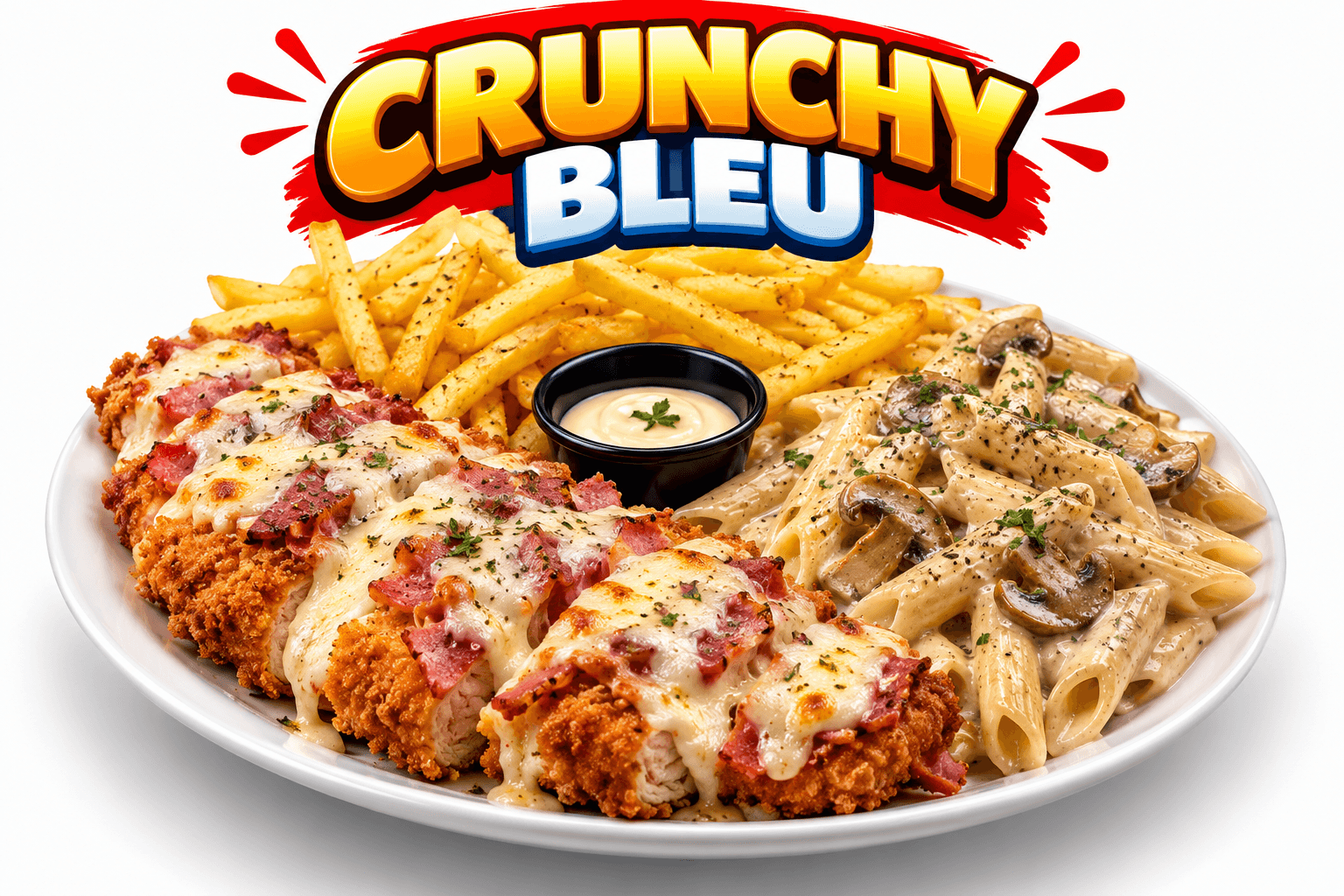 Plat Crunchy Bleu