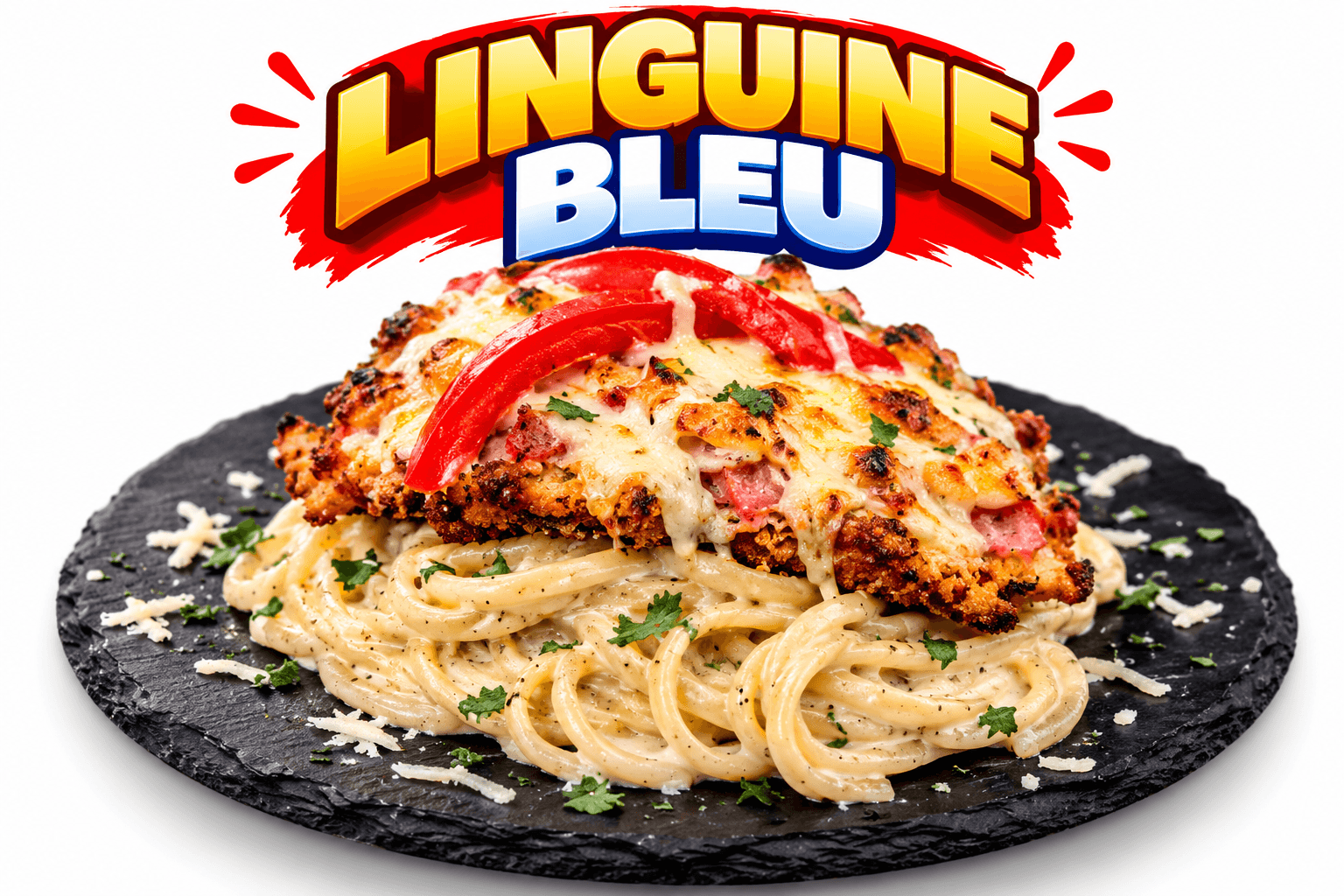 Plat Linguine Blue